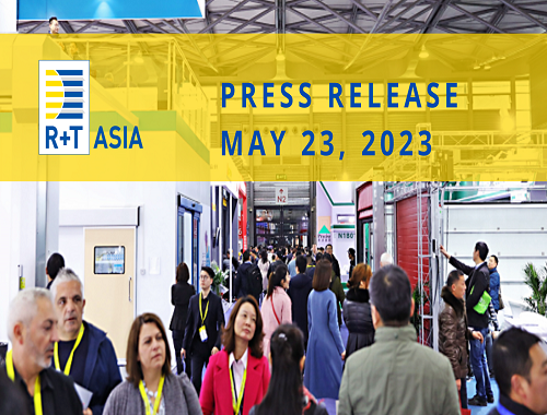 R+T Asia: Press Release: May 2023