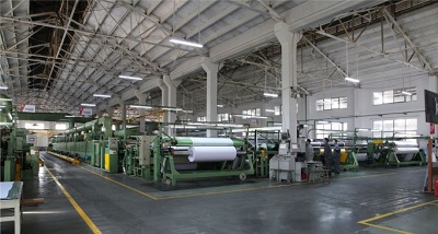 production plant of multi-functional sunshade fabrics for roller blinds and pleated blinds