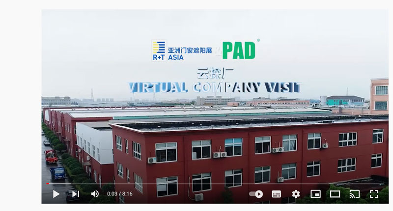 Virtual factory visit at Shanghai PAD Automatic Doors Technology