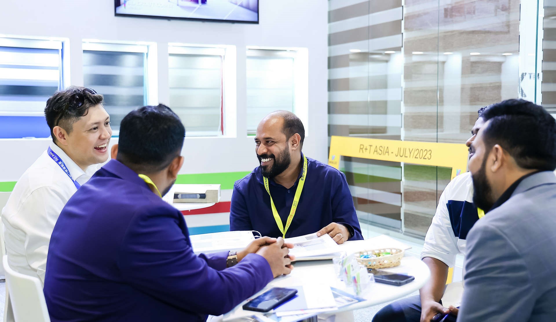 Visitors at R+T Asia